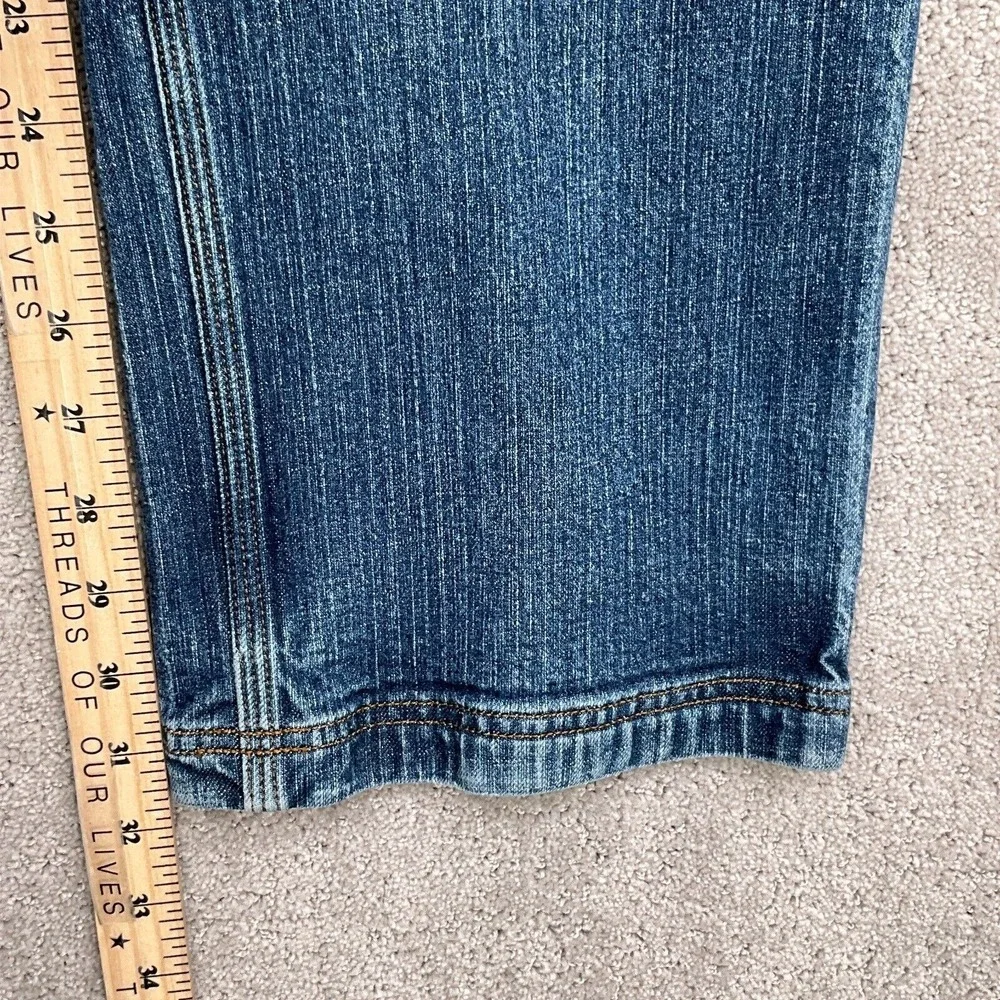 Duluth Trading Jeans 38W 31.5L Blue Fade Flex‎ Ballroom Relaxed Fit Denim